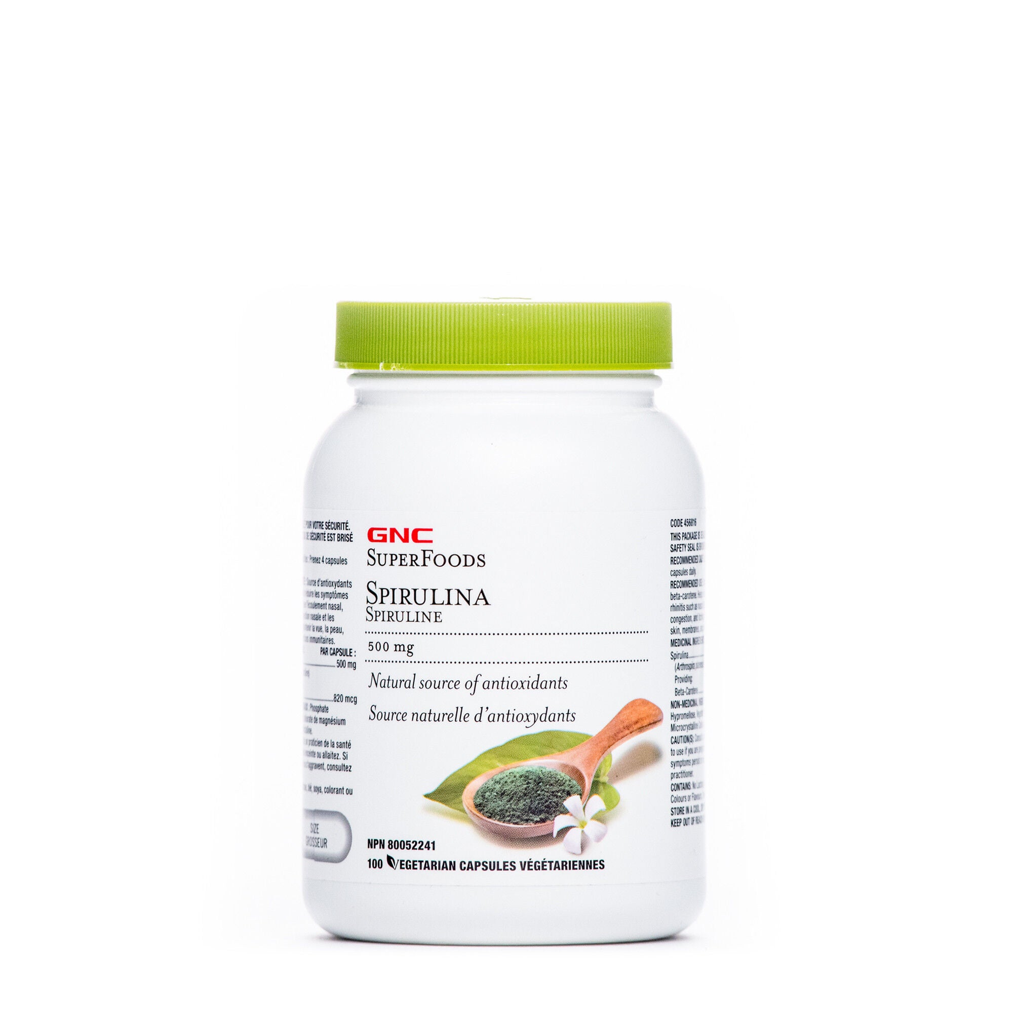 Spiruline 500&nbsp;mg  | GNC